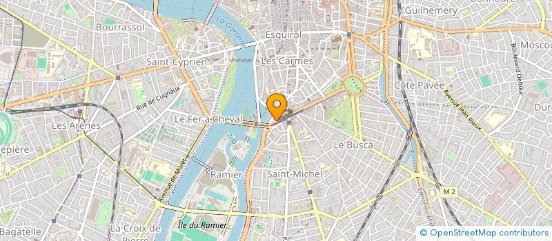 localisation de l'entreprise MADAME CLEMENCE LAFON  TOULOUSE