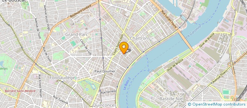 localisation de l'entreprise MADAME CLEMENCE LALANDE  BORDEAUX