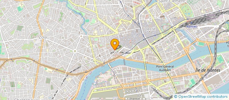localisation de l'entreprise MADAME CLEMENCE LAMIRAUD  NANTES