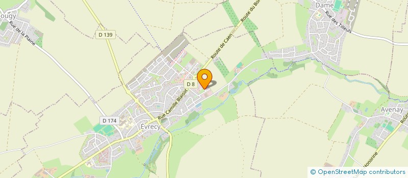 localisation de l'entreprise MADAME CLEMENCE LANGLOIS  EVRECY