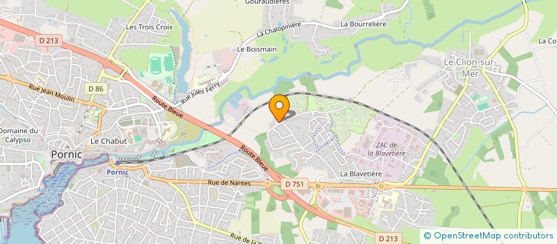 localisation de l'entreprise MADAME CLEMENCE LARRAY  PORNIC