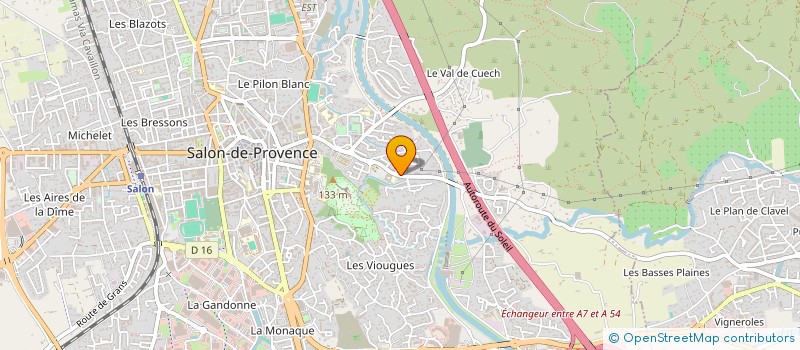 localisation de l'entreprise MADAME CLEMENCE LASSEIGNE à SALON-DE-PROVENCE