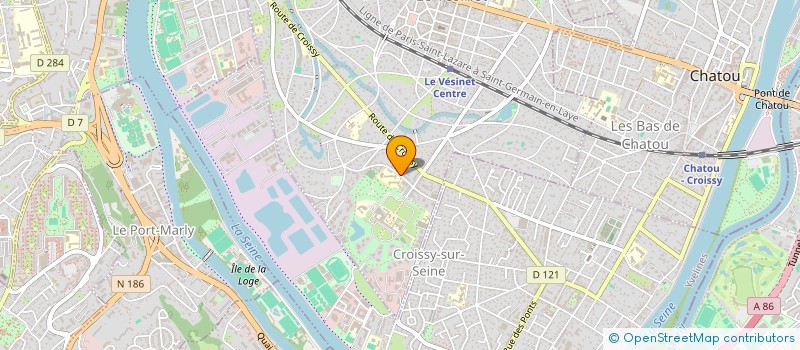 localisation de l'entreprise MADAME CLEMENCE LE MAROIS  VESINET (LE)