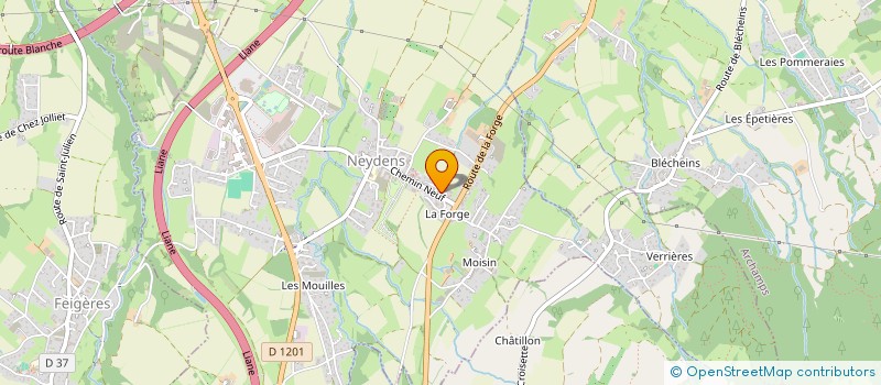 localisation de l'entreprise MADAME CLEMENCE LECHIEN  NEYDENS