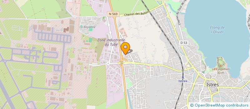 localisation de l'entreprise MADAME CLEMENCE LEFORGEAIS  ISTRES