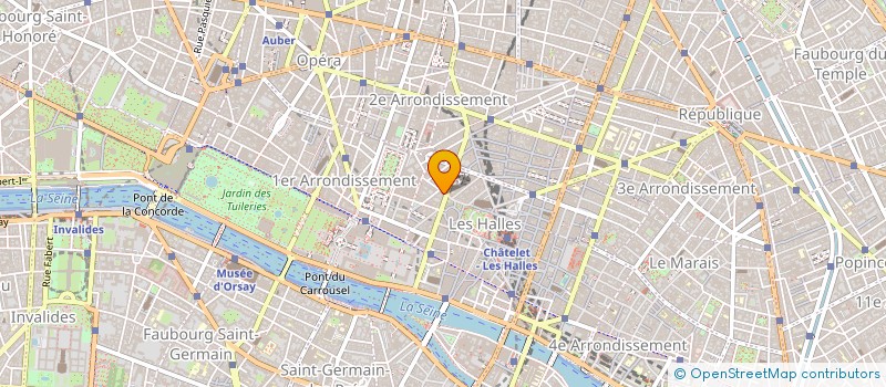 localisation de l'entreprise MADAME CLEMENCE LEFORT DES YLOUSES à PARIS