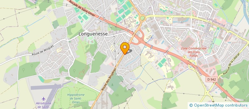 localisation de l'entreprise MADAME CLEMENCE LEGRAND  LONGUENESSE