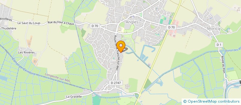 localisation de l'entreprise MADAME CLEMENCE LEMARIE  ANGLES