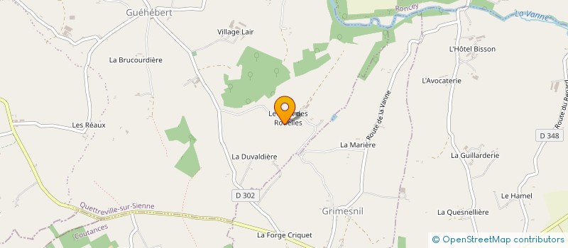 localisation de l'entreprise MADAME CLEMENCE LENGRONNE  QUETTREVILLE-SUR-SIENNE