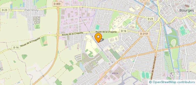 localisation de l'entreprise MADAME CLEMENCE LENORMAND  BOURGES