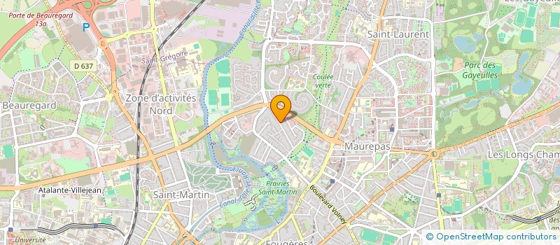 localisation de l'entreprise MADAME CLEMENCE LESNE  RENNES