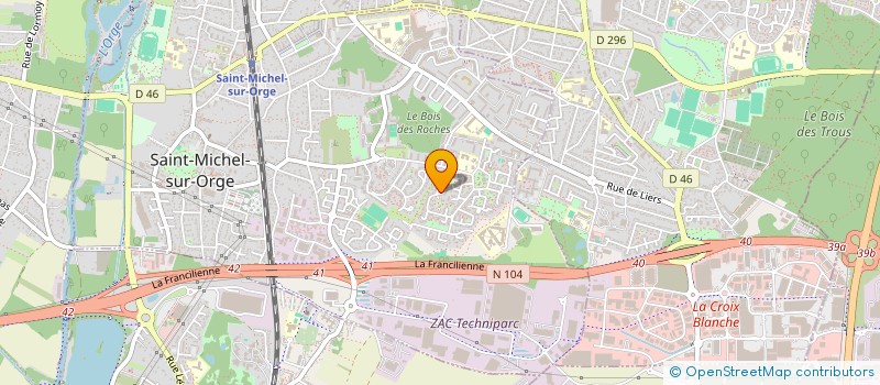 localisation de l'entreprise MADAME CLEMENCE LESSIRARD  SAINT-MICHEL-SUR-ORGE