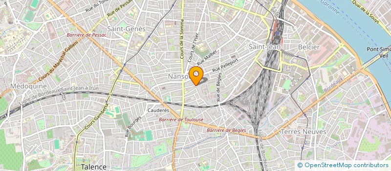 localisation de l'entreprise MADAME CLEMENCE LETOUZEY  BORDEAUX