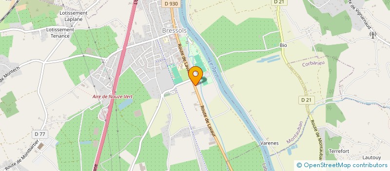 localisation de l'entreprise MADAME CLEMENCE LIOTIER IBRY  BRESSOLS