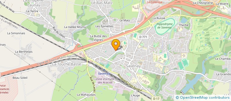 localisation de l'entreprise MADAME CLEMENCE LIZEUL  SAVENAY