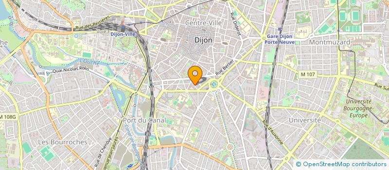 localisation de l'entreprise MADAME CLEMENCE LOCHOT  DIJON