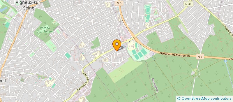 localisation de l'entreprise MADAME CLEMENCE LONGOMO LOKULI à VIGNEUX-SUR-SEINE