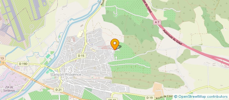 localisation de l'entreprise MADAME CLEMENCE LUCAS  SALON-DE-PROVENCE