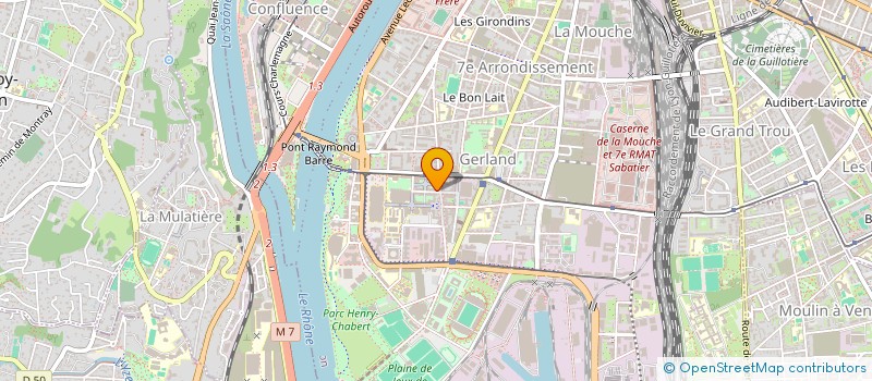 localisation de l'entreprise MADAME CLEMENCE LUU  LYON