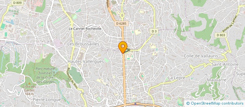 localisation de l'entreprise MADAME CLEMENCE MAJRI  CANNES