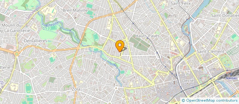 localisation de l'entreprise MADAME CLEMENCE MALGOGNE  NANTES