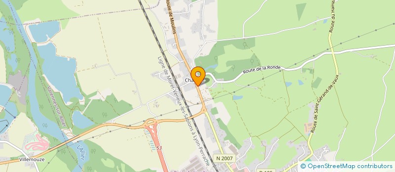 localisation de l'entreprise MADAME CLEMENCE MALLET  VARENNES-SUR-ALLIER