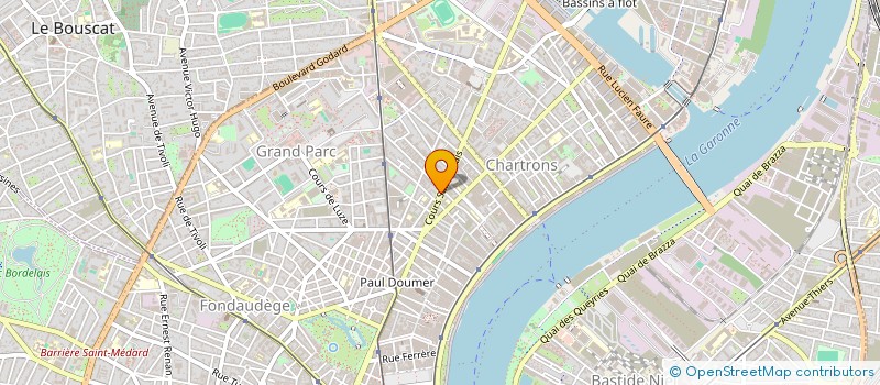 localisation de l'entreprise MADAME CLEMENCE MALVINA DE BARY  BORDEAUX