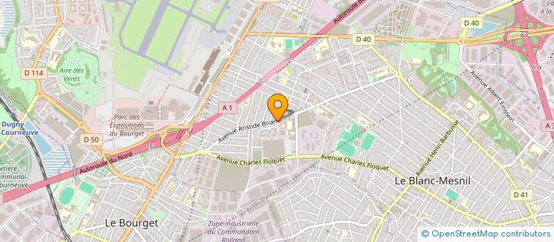 localisation de l'entreprise MADAME CLEMENCE MANE ACHMET  LE BLANC-MESNIL