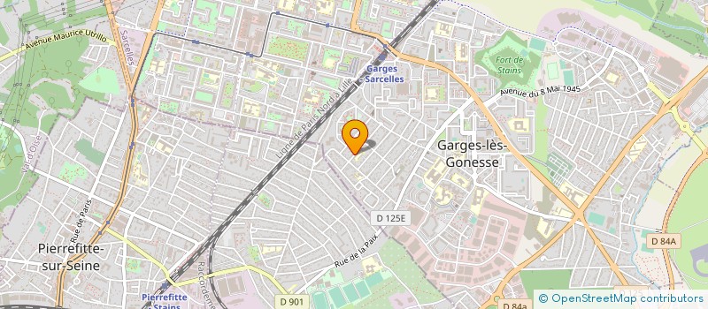 localisation de l'entreprise MADAME CLEMENCE MAQSOOD  GARGES-LES-GONESSE