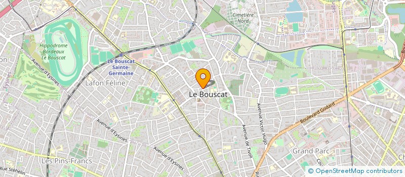 localisation de l'entreprise MADAME CLEMENCE MARCK  LE BOUSCAT