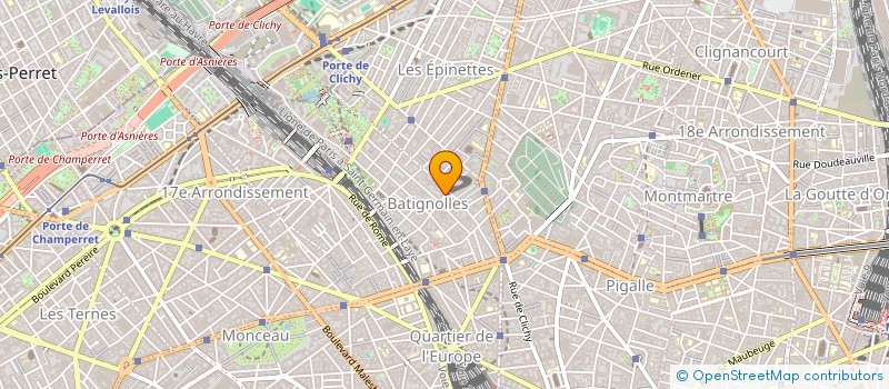 localisation de l'entreprise MADAME CLEMENCE MARCONNET  PARIS