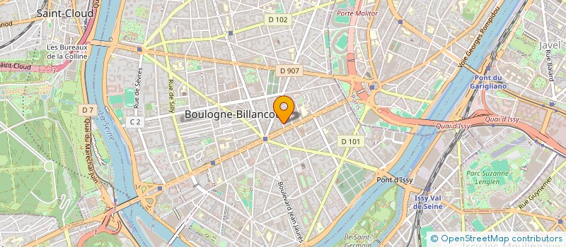 localisation de l'entreprise MADAME CLEMENCE MARCOT à BOULOGNE-BILLANCOURT