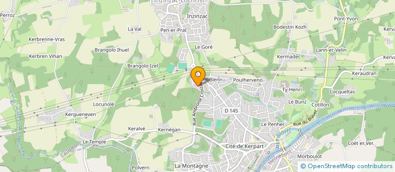 localisation de l'entreprise MADAME CLEMENCE MARION  SAINT-GILDAS-DES-BOIS