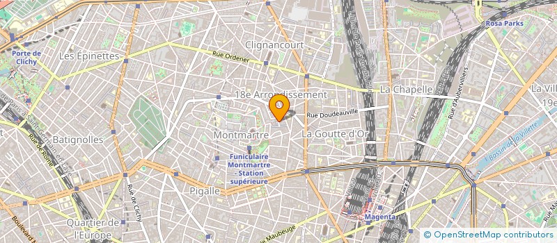 localisation de l'entreprise MADAME CLEMENCE MAROLLA  PARIS