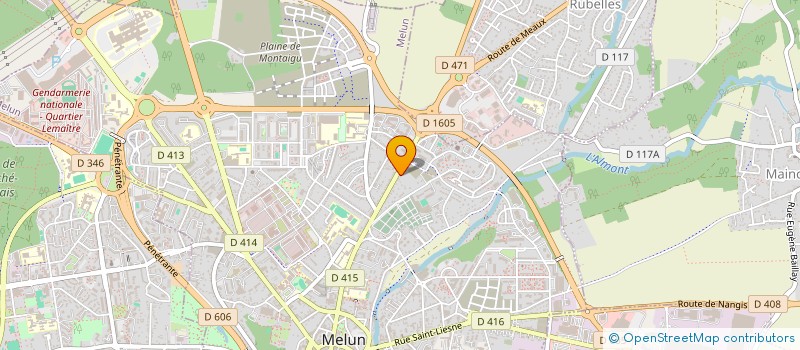 localisation de l'entreprise MADAME CLEMENCE MARTIN à MELUN