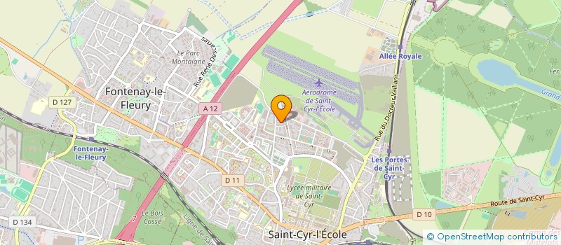 localisation de l'entreprise MADAME CLEMENCE MARTIN à SAINT-CYR-L'ECOLE