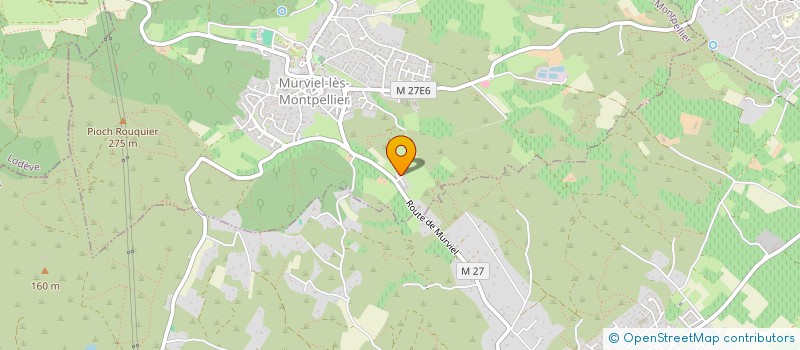 localisation de l'entreprise MADAME CLEMENCE MARTINENT  MURVIEL-LES-MONTPELLIER