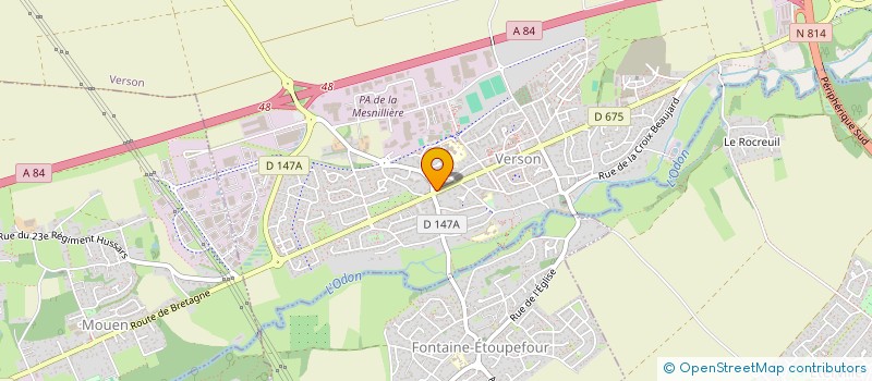 localisation de l'entreprise MADAME CLEMENCE MATEOS  VERSON