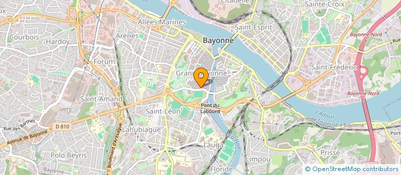localisation de l'entreprise MADAME CLEMENCE MATONGO MBONGO à BAYONNE