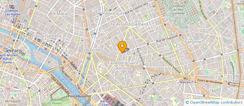 localisation de l'entreprise MADAME CLEMENCE MATTIO  VITRE