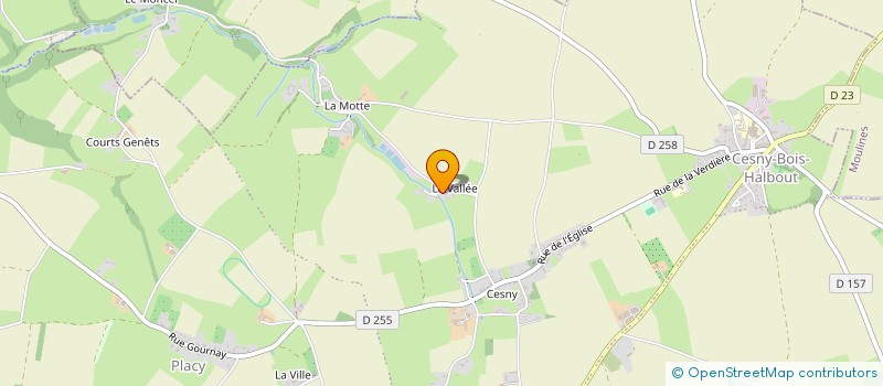 localisation de l'entreprise MADAME CLEMENCE MAUGER  THURY-HARCOURT-LE-HOM