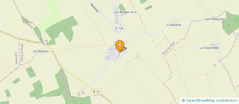 localisation de l'entreprise MADAME CLEMENCE MECHINEAU  VIEVY-LE-RAYE