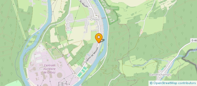 localisation de l'entreprise MADAME CLEMENCE MERCHEZ  CHOOZ