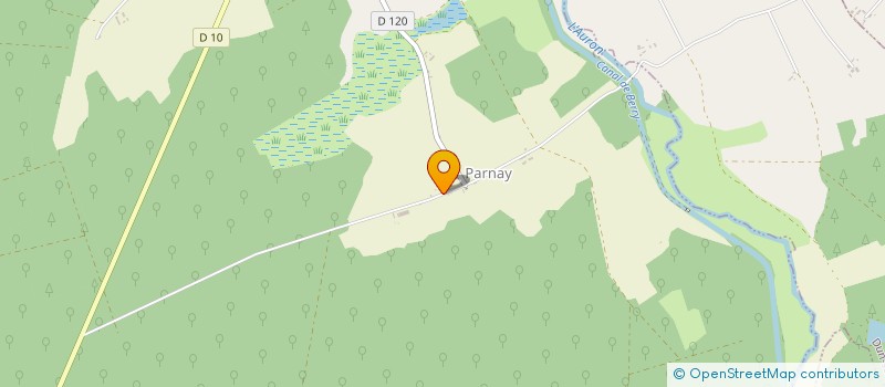 localisation de l'entreprise MADAME CLEMENCE METENIER  PARNAY