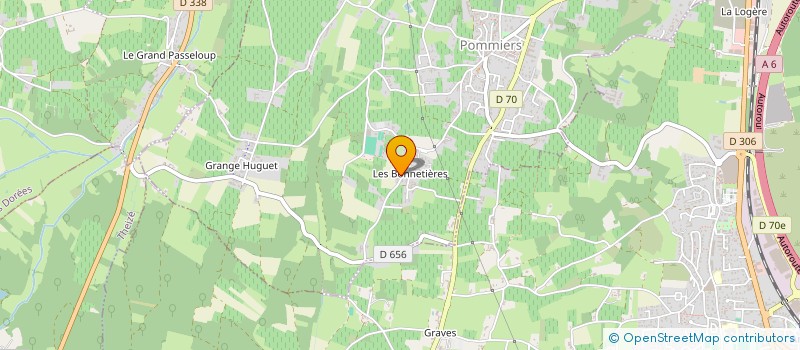 localisation de l'entreprise MADAME CLEMENCE MEYNET à POMMIERS