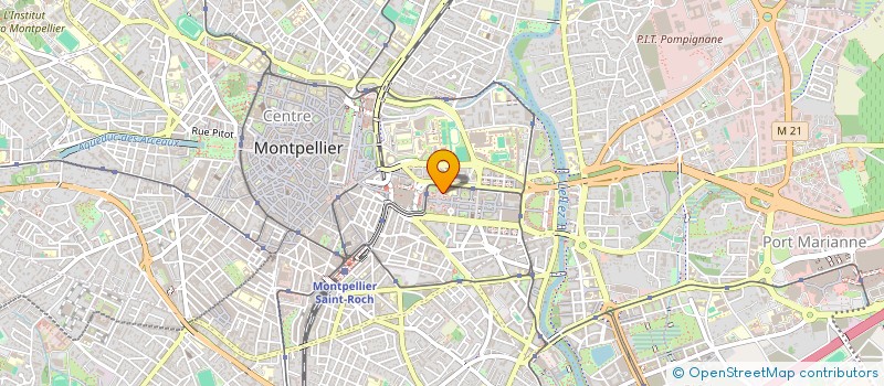localisation de l'entreprise MADAME CLEMENCE MICHAUD à MONTPELLIER