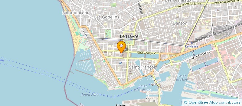 localisation de l'entreprise MADAME CLEMENCE MICHON à LE HAVRE