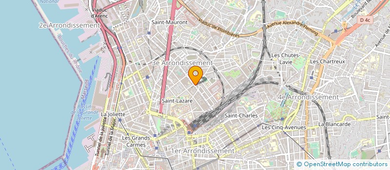 localisation de l'entreprise MADAME CLEMENCE MIGUEL à MARSEILLE