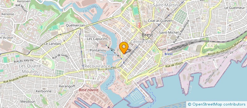 localisation de l'entreprise MADAME CLEMENCE MOLLARD--TANGUY à BREST