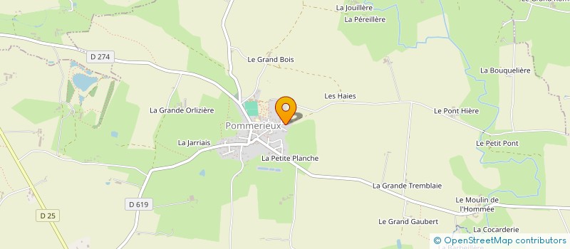 localisation de l'entreprise MADAME CLEMENCE MONTAUBAN  LIVRE LA TOUCHE